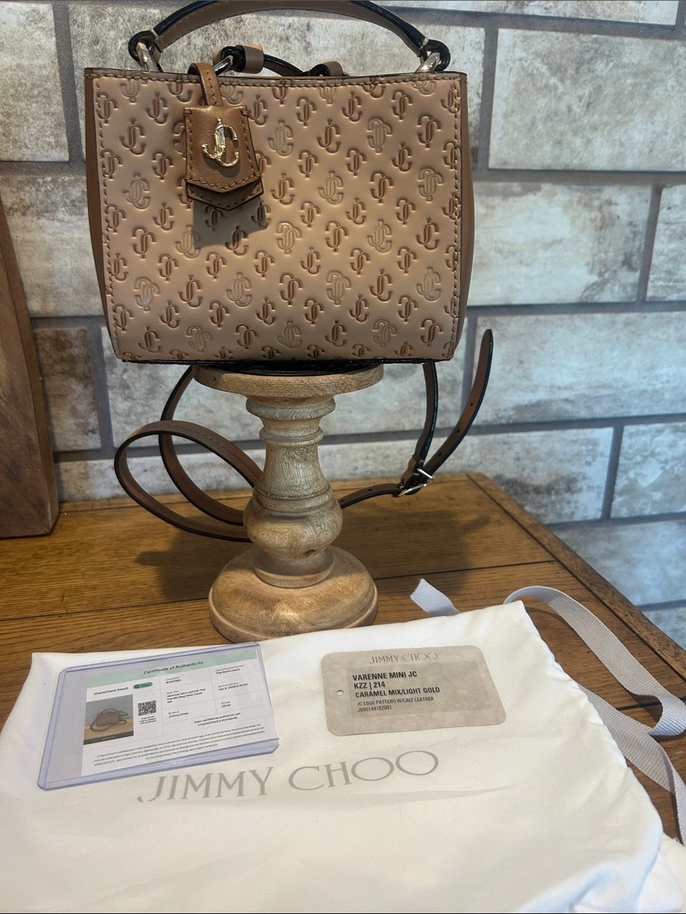 Jimmy Choo Varenne Top Handle Mini Bag